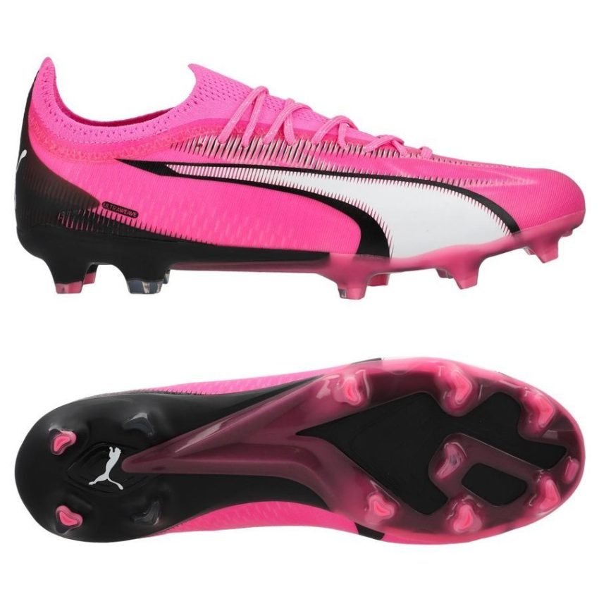 PUMA Ultra Ultimate FG/AG Phenomenal - Poison Pink/Wit/Zwart