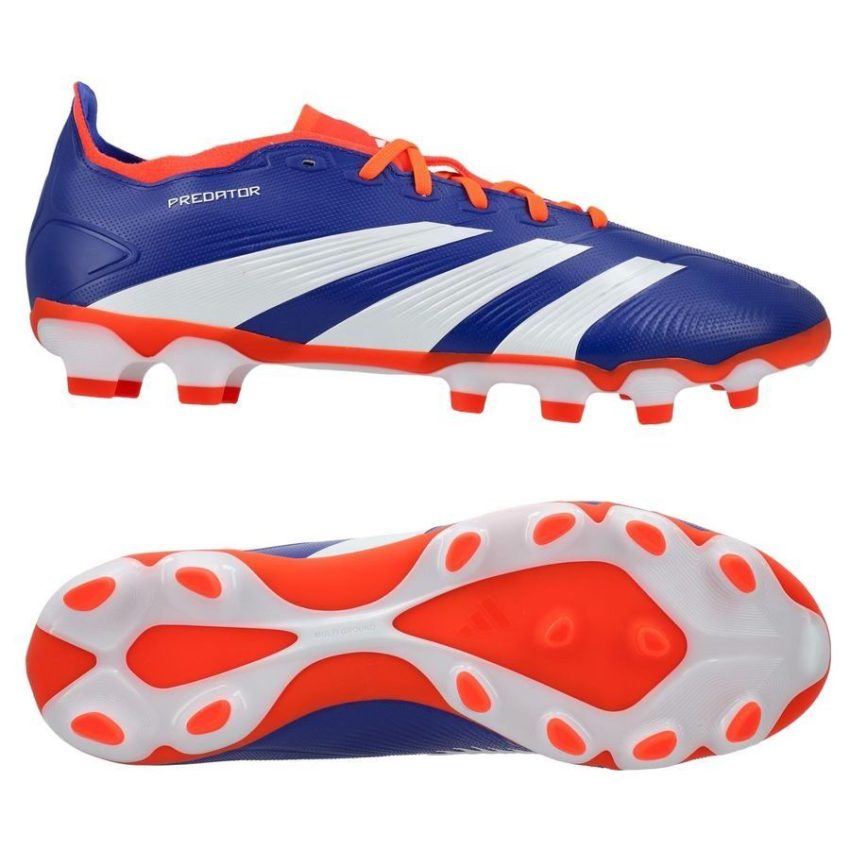 adidas Predator League MG Advancement - Blauw/Wit/Rood